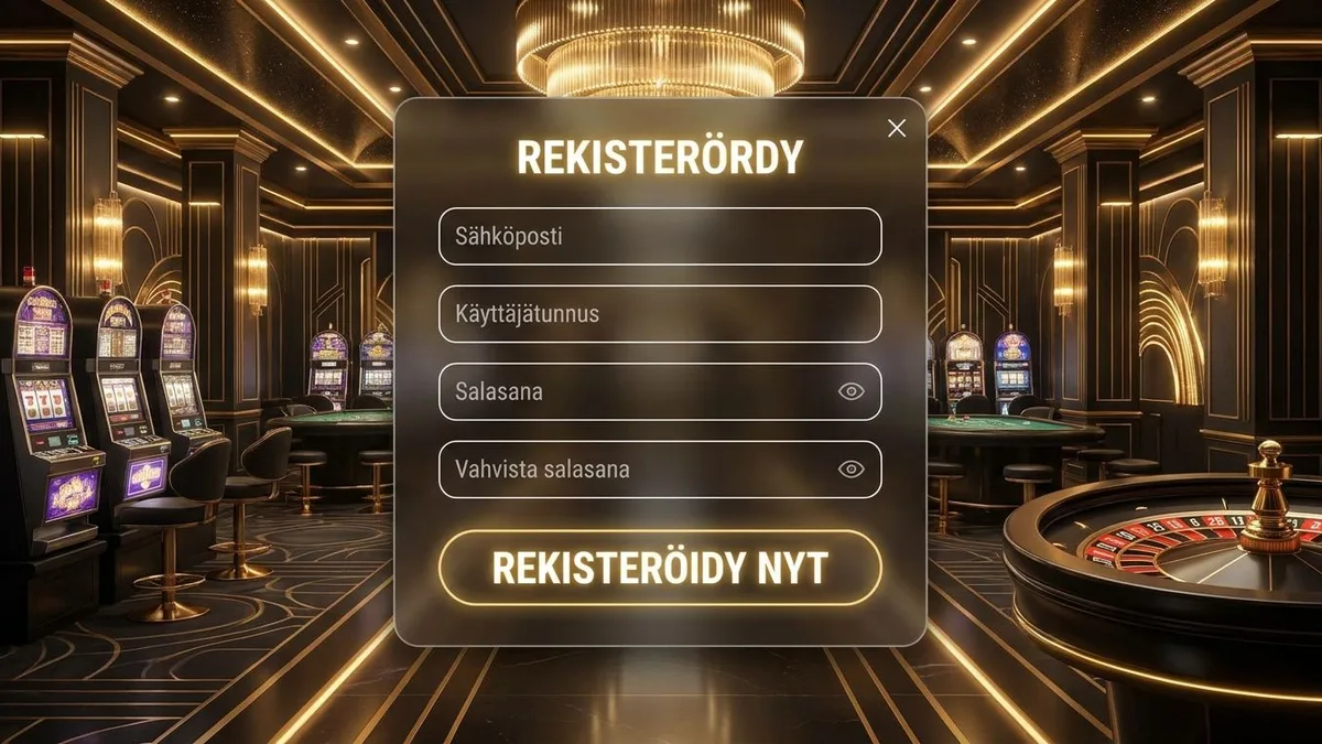 Rekisteröidy bonuksella